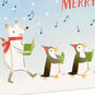 Polar Bear and Penguin Carolers Pop-Up Christmas Card Card Front Detail image number 6