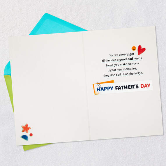 Good Dad, Great Memories Father's Day Card, , large image number 3