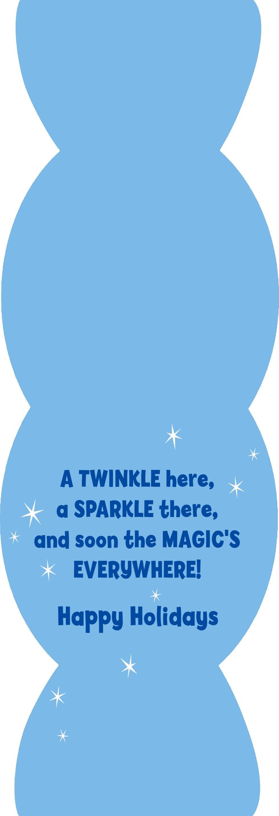 DreamWorks Trolls Guy Diamond Holiday Magic Christmas Card
