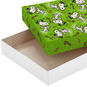 Peanuts Snoopy Red and Green Christmas Gift Boxes upclose view lid open image number 5