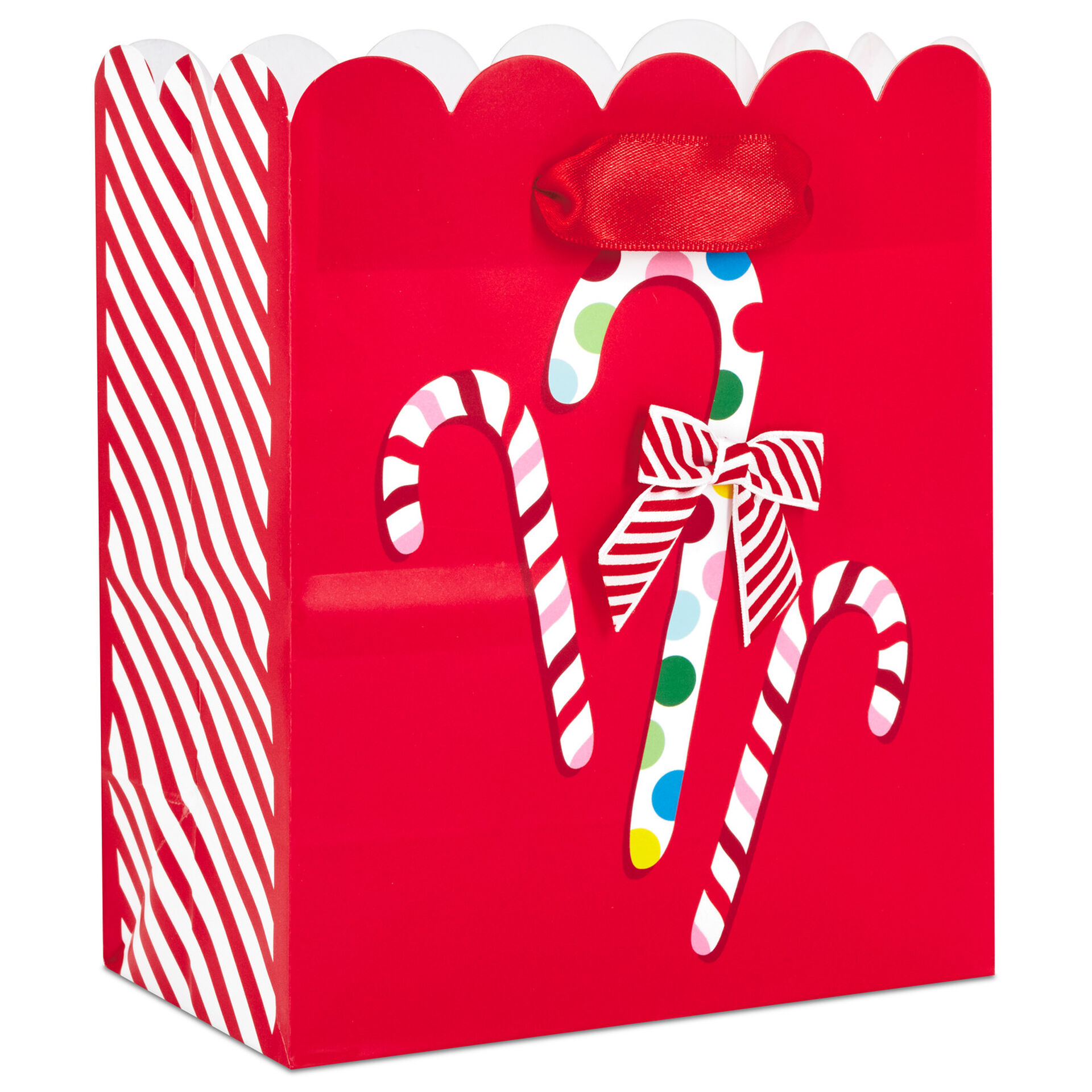 6.5" Candy Cane Christmas Gift Bag Gift Bags Hallmark