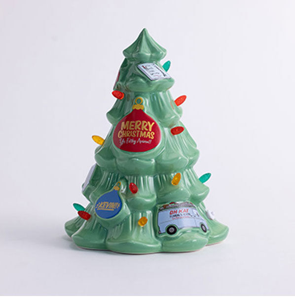 Home Alone Christmas Tree Tabletop Decoration With Light and Sound
