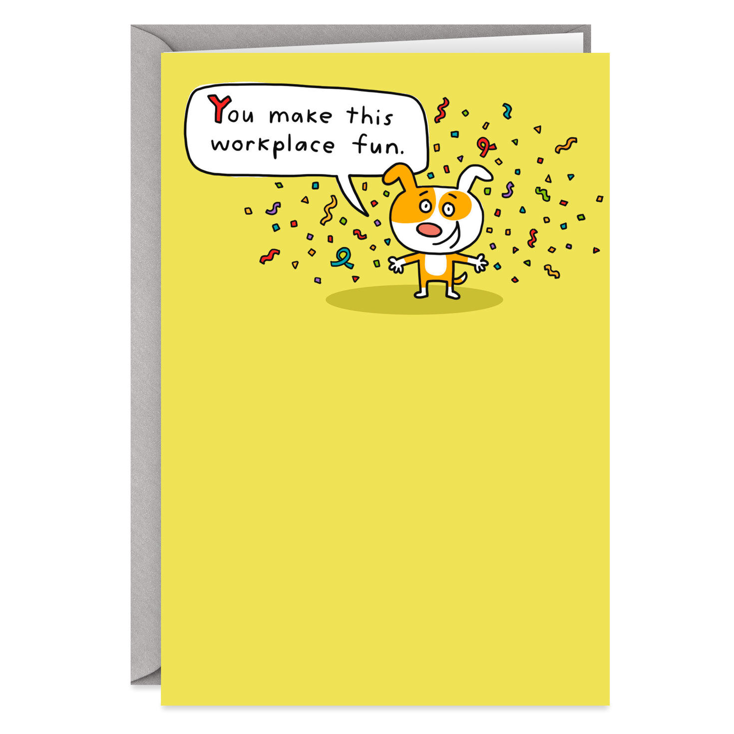 You Make This Place Fun Funny Boss's Day Card