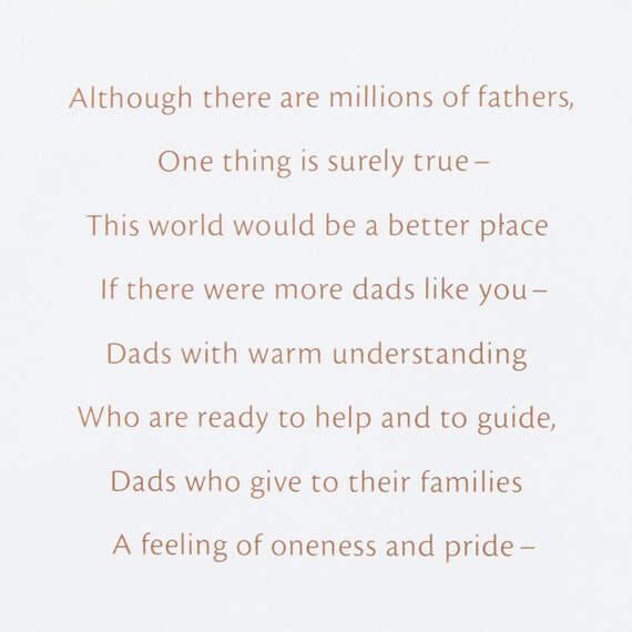 You're One in a Million Father's Day Card for Dad, , large image number 2