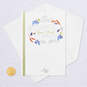 Wreath and Cross Religious First Communion Card, , large image number 5