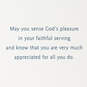 You Are a Blessing to Many Religious Clergy Appreciation Card, , large image number 3