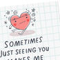 Dizzy Heart Adult Humor Love Card Card Front Detail image number 4