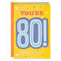 Tributes and Stories 80th Birthday Card, , large image number 1