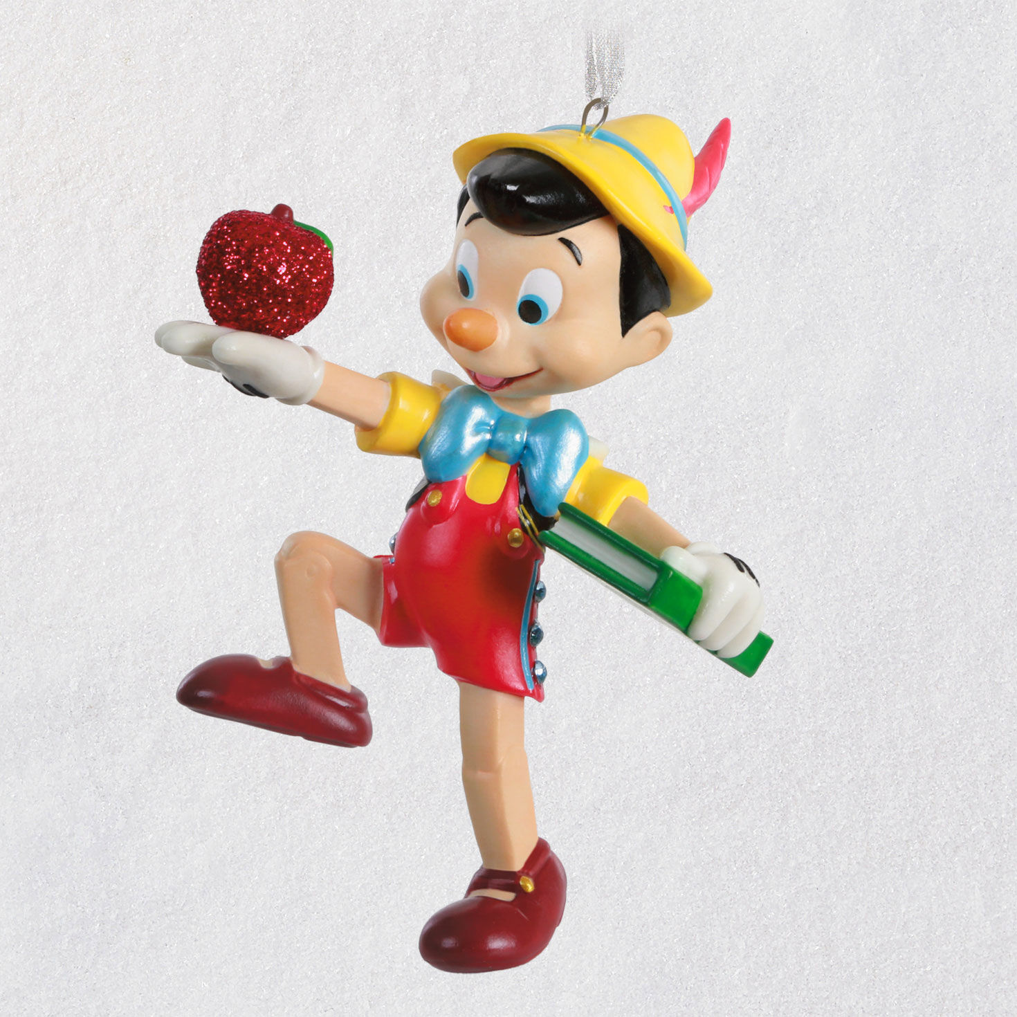 Disney Pinocchio Off To School Porcelain Ornament Keepsake Ornaments Hallmark