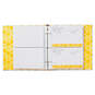 Yellow Honeycomb Recipe Organizer Book, , large image number 3