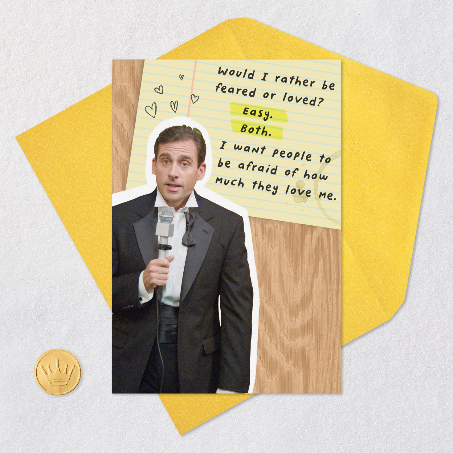 The Office Michael Scott Feared and Loved Funny Birthday Card for only USD 4.49 | Hallmark