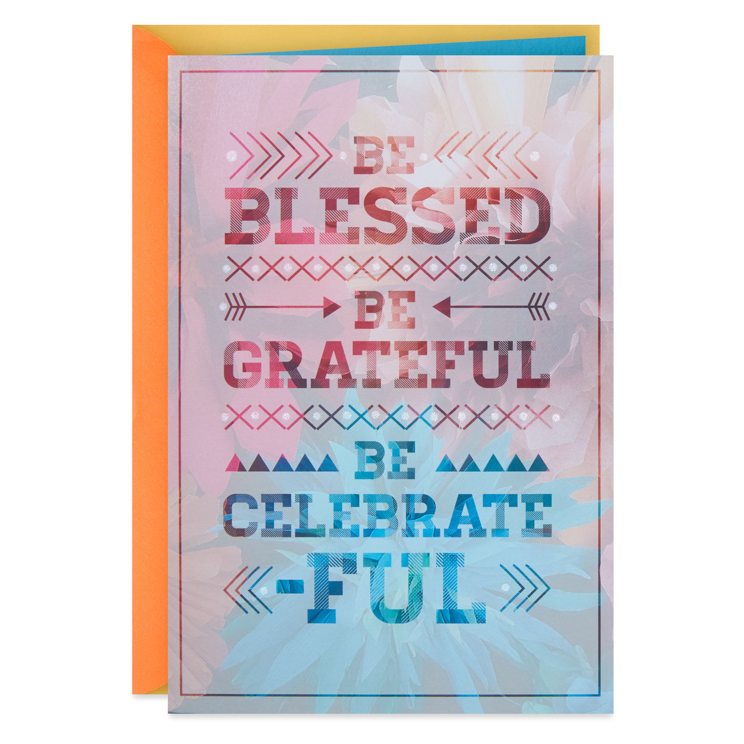 Be Blessed and Grateful Birthday Card