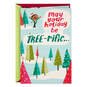 Tree-rificly Tree-mendous Funny Pop-Up Christmas Card, , large image number 1