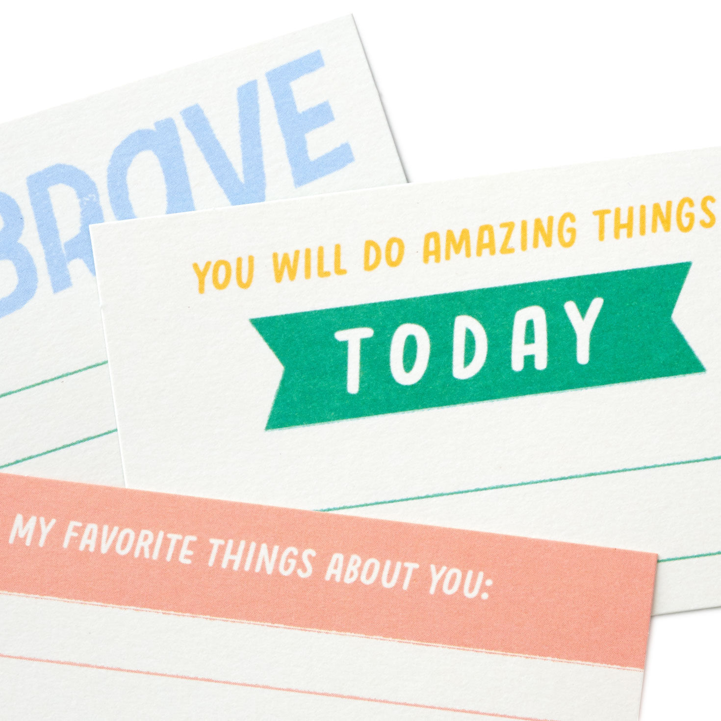 Little World Changers&trade;  Assorted Flat Mini Note Cards, Pack of 12, , large image number 6