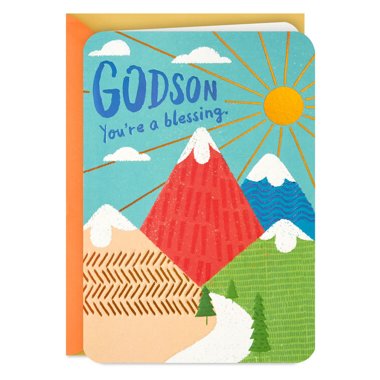 More Wonderful Every Year Birthday Card for Godson