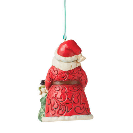 Jim Shore Worldwide Event Santa Ornament, 3.5", 