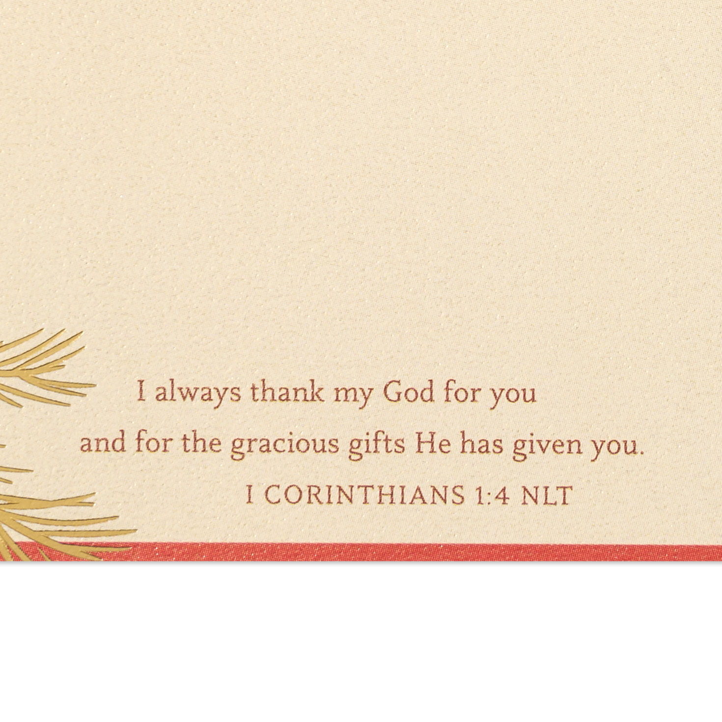 Festive Ornament Christmas Card for Mom scripture image number 3