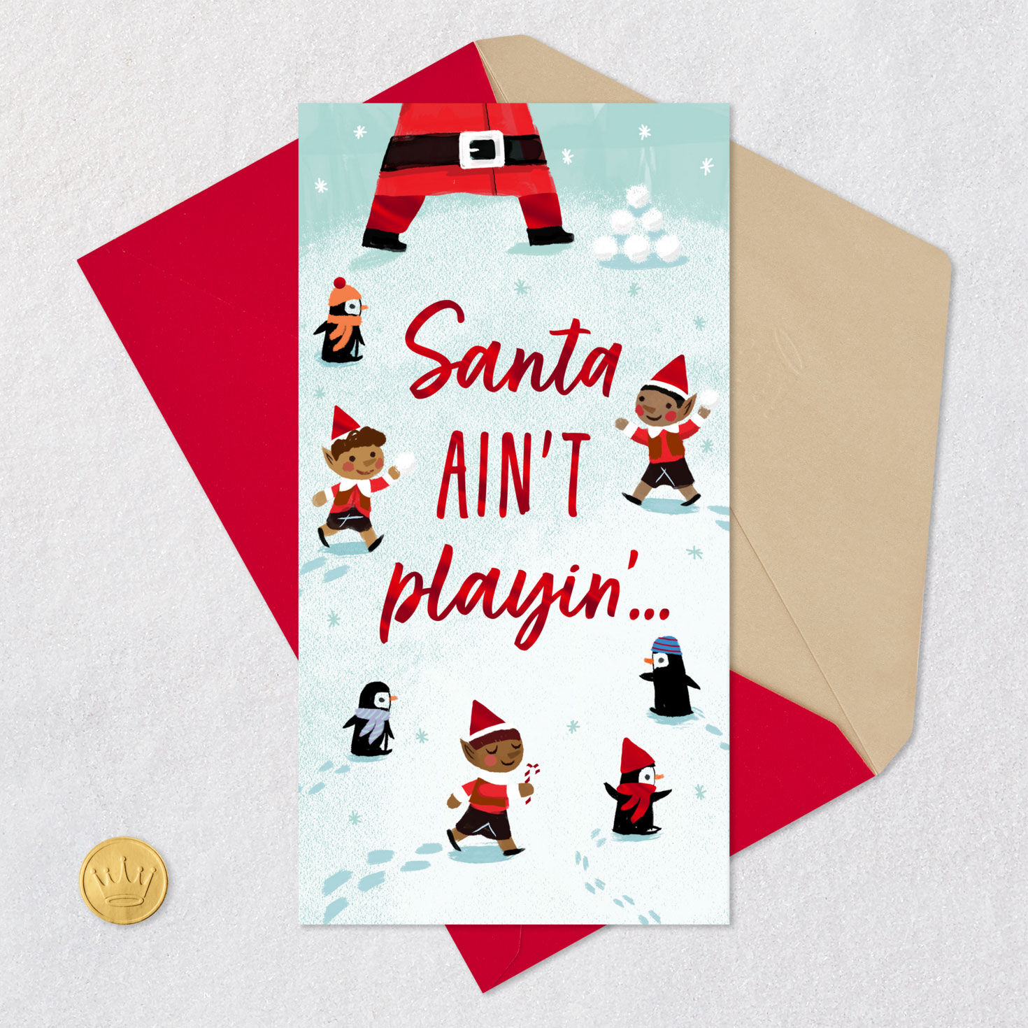 Santa's Payin' Funny Money Holder Christmas Card for only USD 2.59 | Hallmark