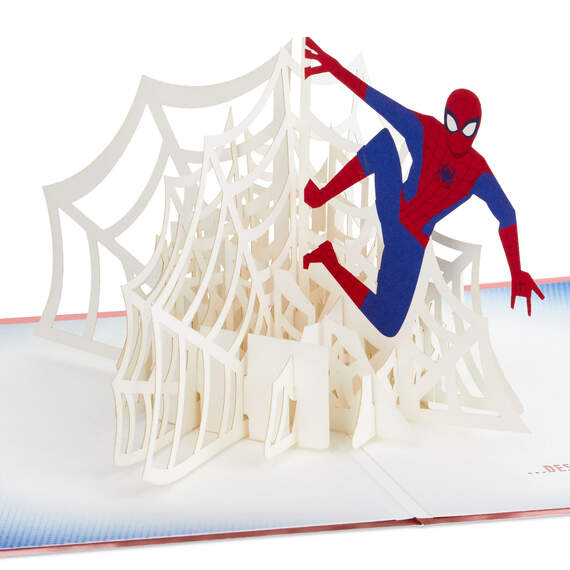 Marvel Spider-Man You Deserve an Amazing Day 3D Pop-Up Card