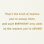 All the Reasons You're Loved Birthday Card for Nephew, , large image number 2