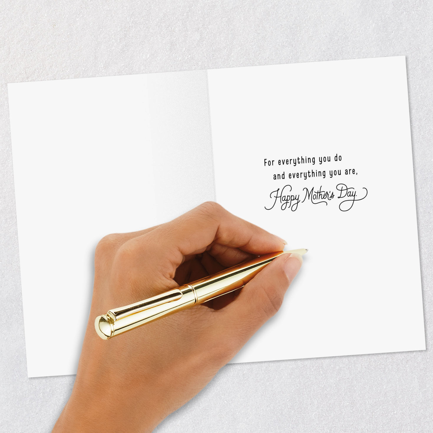 Pink and Blue Floral Mother's Day Cards Pack Signing Card image number 5