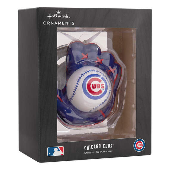 MLB Chicago Cubs™ Baseball Glove Hallmark Ornament, , large image number 4