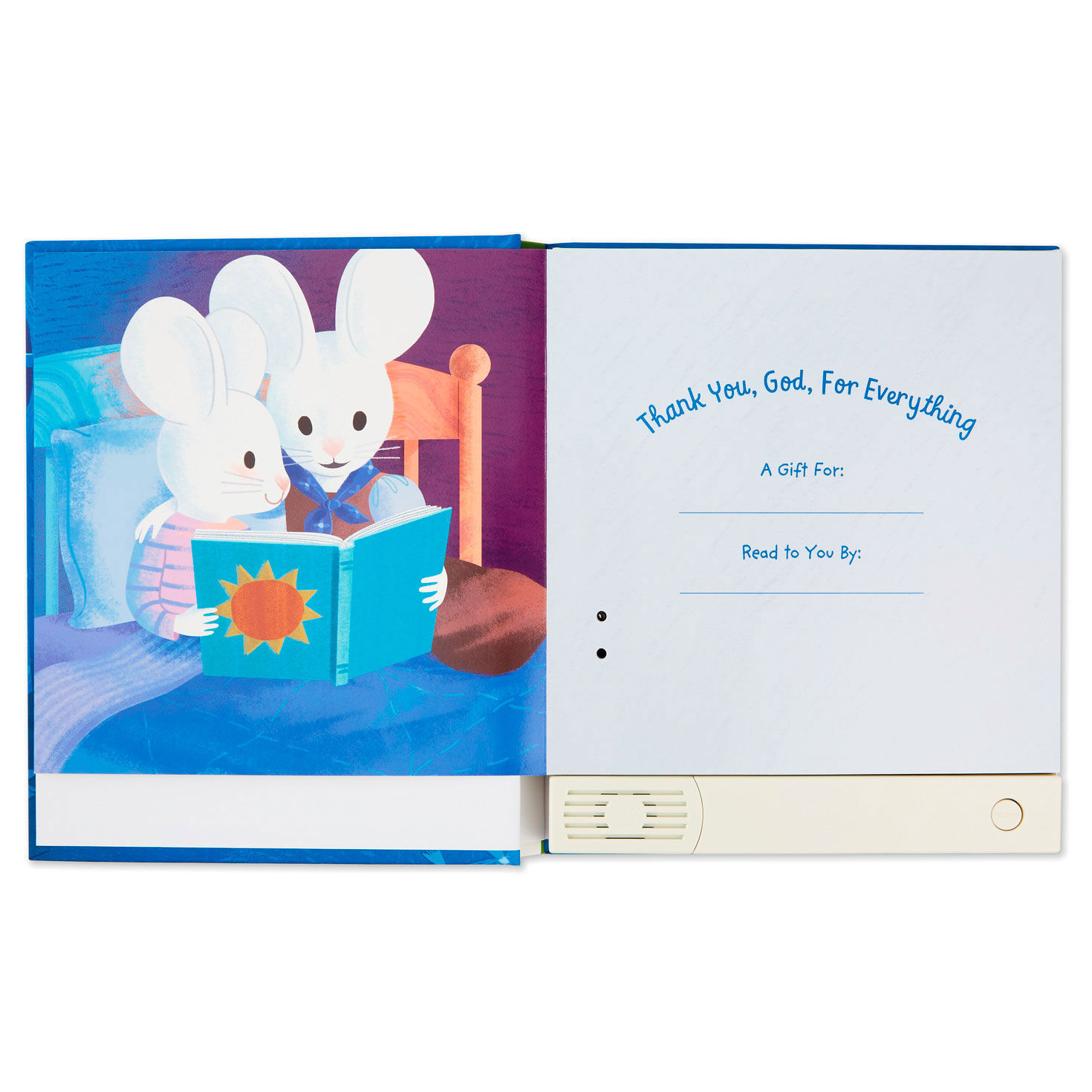 Thank You, God, for Everything: A Bedtime Prayer Recordable Storybook, , large image number 3