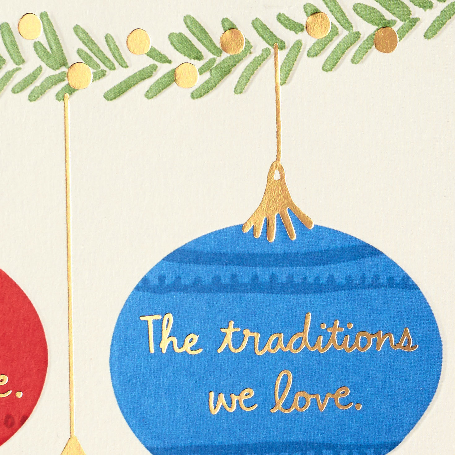 The Connection We Share Christmas Card for Cousin, , large image number 4