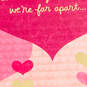 Far Apart, But Close at Heart Valentine's Day Card, , large image number 4