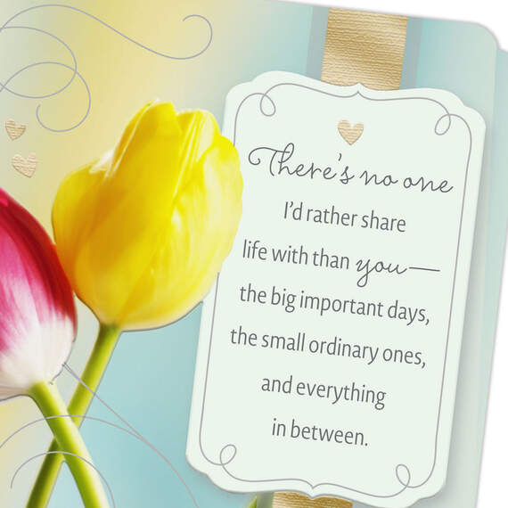I Love Sharing Life With You Religious Easter Card, , large image number 5