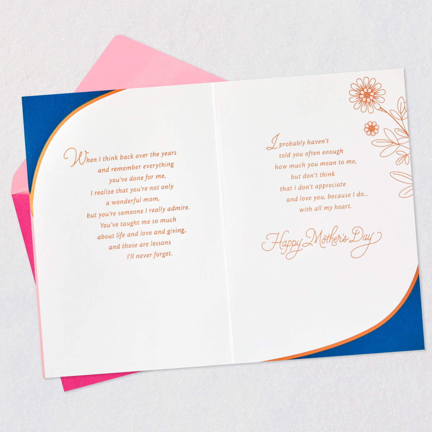 So Lucky To Be Your Daughter Mother's Day Card, , large image number 4