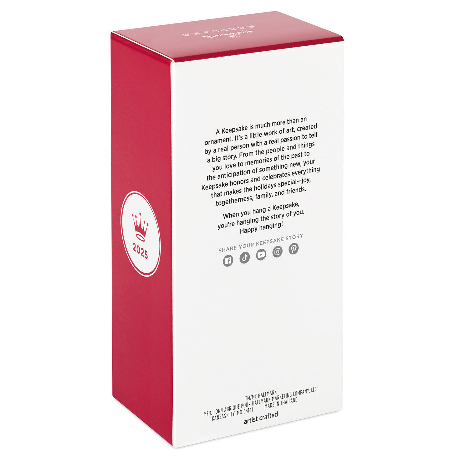 Wizard of Oz Tin Man Keepsake Ornament package back image number 8