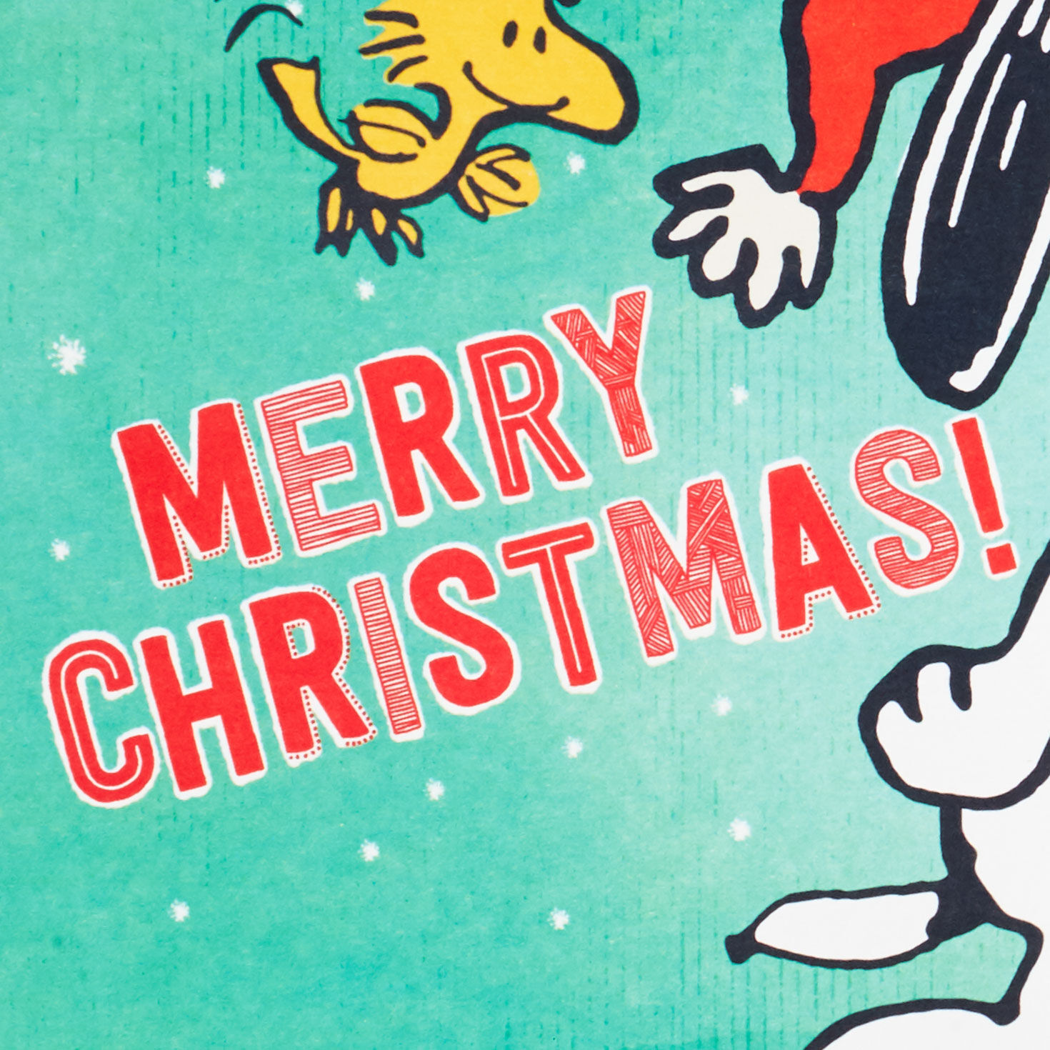 Snoopy and Woodstock Holiday Gift Card Holder sentiment image number 3