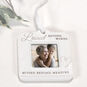 Loved Beyond Words Ceramic Frame Ornament, 4.5", , large image number 3