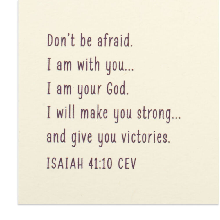 Sunset Clouds Religious Encouragement Card Scripture image number 3