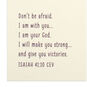 Sunset Clouds Religious Encouragement Card Scripture image number 3
