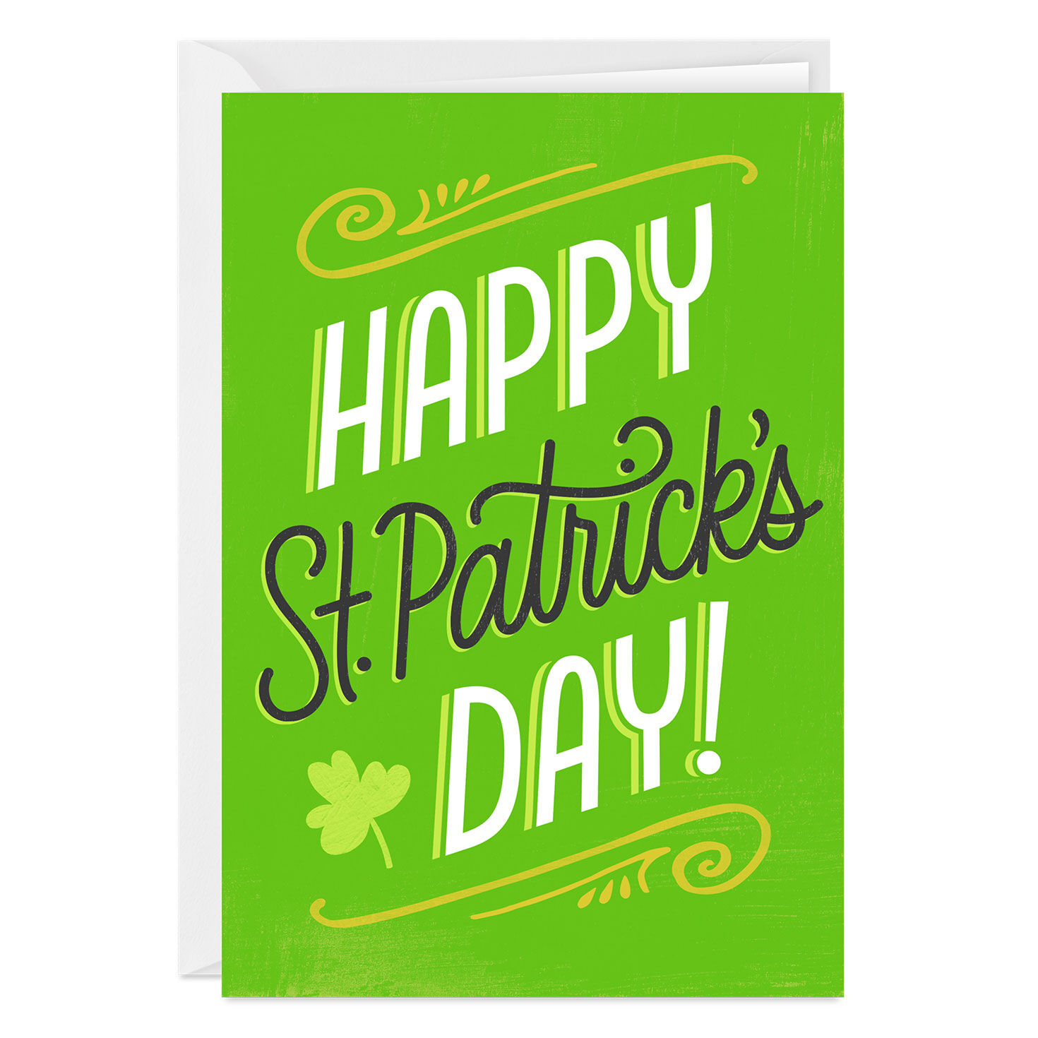 Luck That Runs Over Custom St. Patrick's Day Card