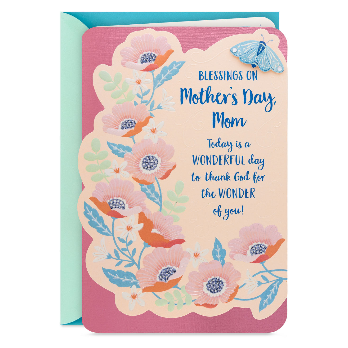 Thanking God for You Religious Mother's Day Card for Mom