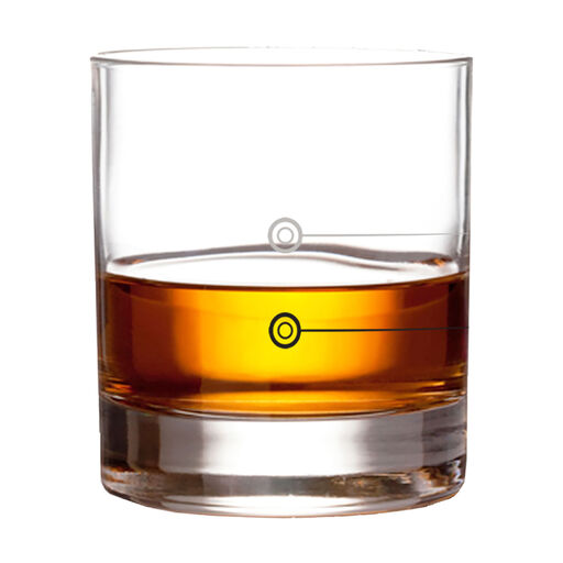 Whiskey Frisky Rocks Glass, 10 oz., 