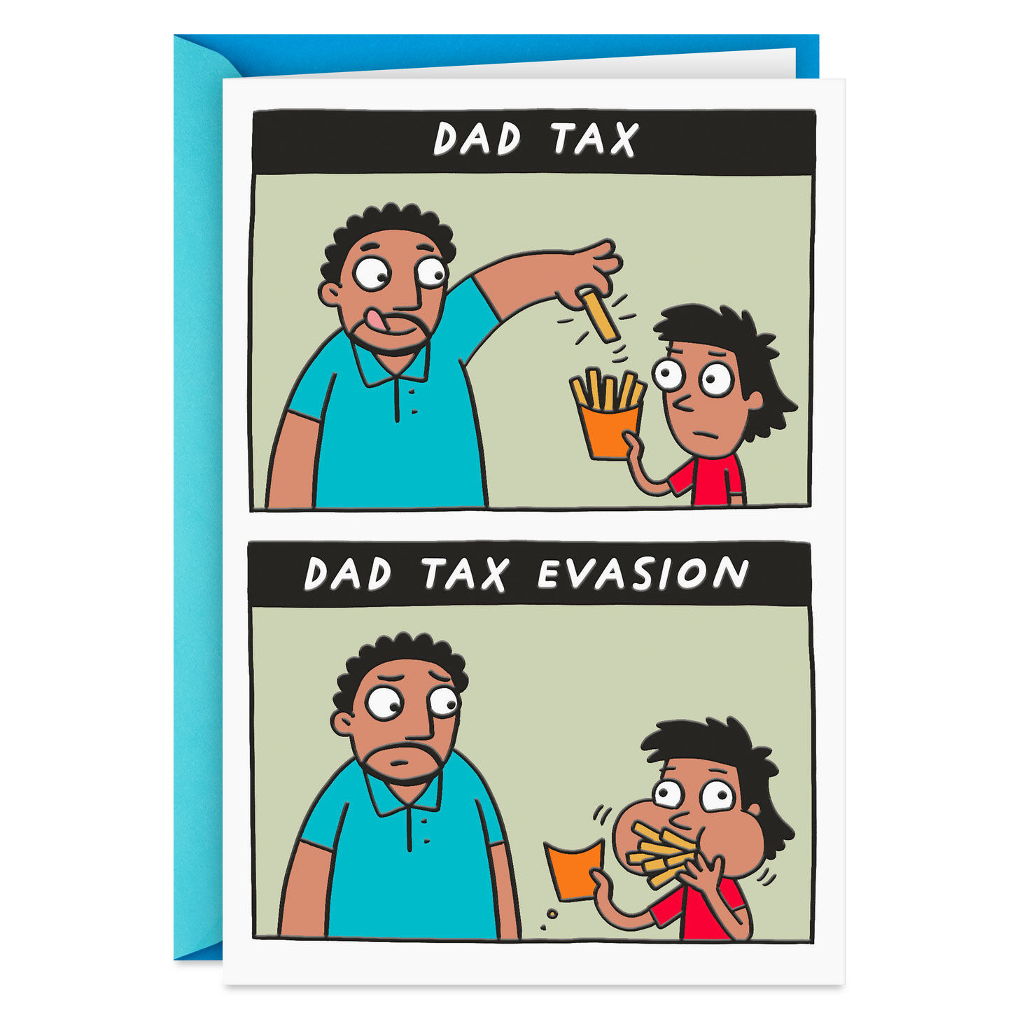 Dad Tax Evasion Funny Father's Day Card