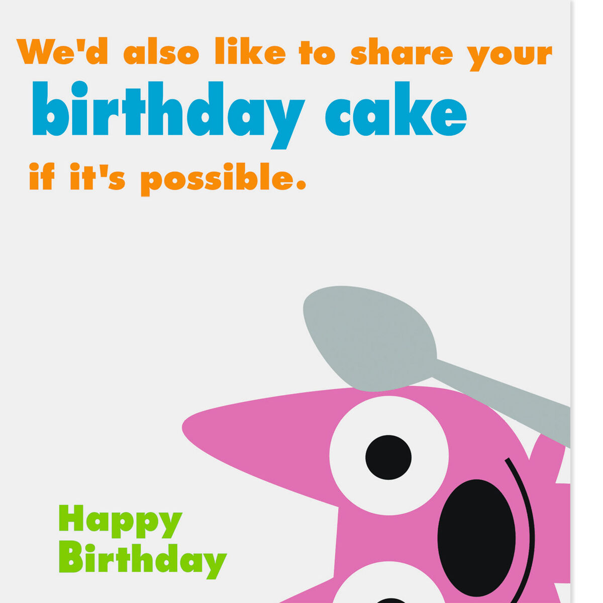 hoops&yoyo™ Pass the Cake Birthday Card With Sound Greeting Cards Hallmark