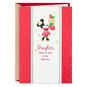 Disney Minnie Mouse With Gifts Daughter Christmas Card Card Front image number 1