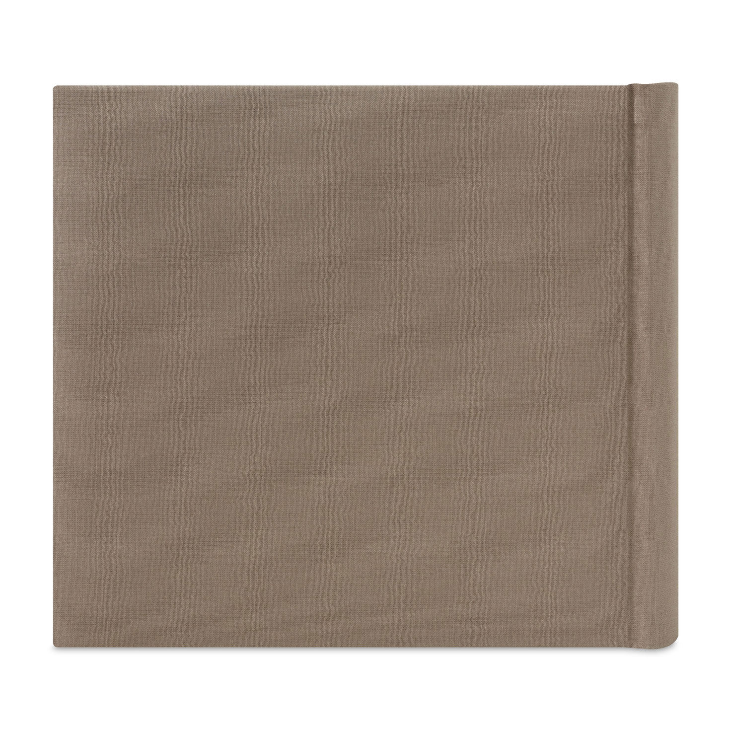 Taupe and Gold Memorial 2-Up Photo Album back image number 2