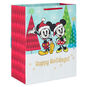 Disney Mickey and Minnie Large Christmas Gift Bag Front image number 1