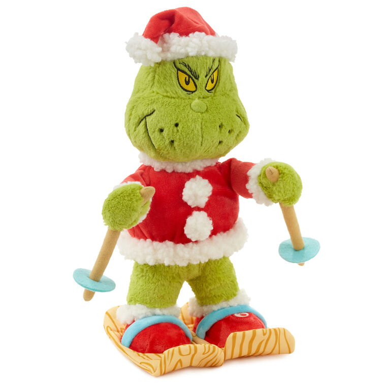 Dr. Seuss's How the Grinch Stole Christmas!™ Skiing Grinch Musical Plush With Motion, 12"