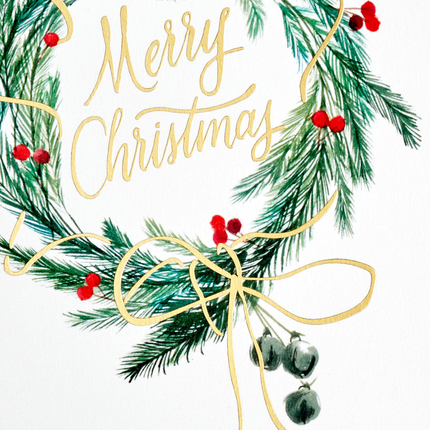 Pine and Berry Wreath Packaged Christmas Cards, Set of 5 for only USD 5.00 | Hallmark
