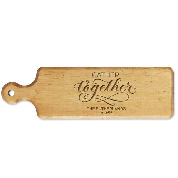 Gather Together Personalized Bread Board, , large image number 1