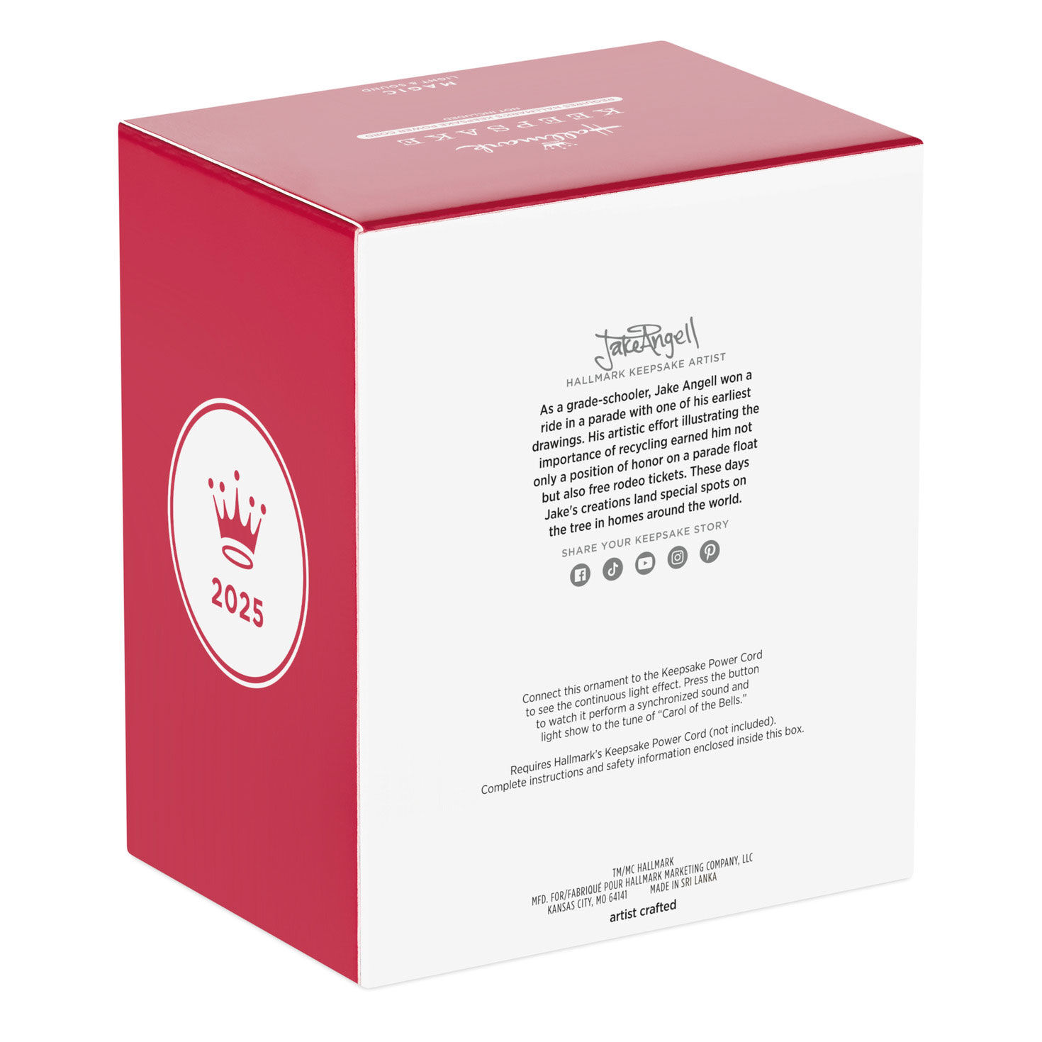 Barbie Dream House Keepsake Ornament package back image number 8