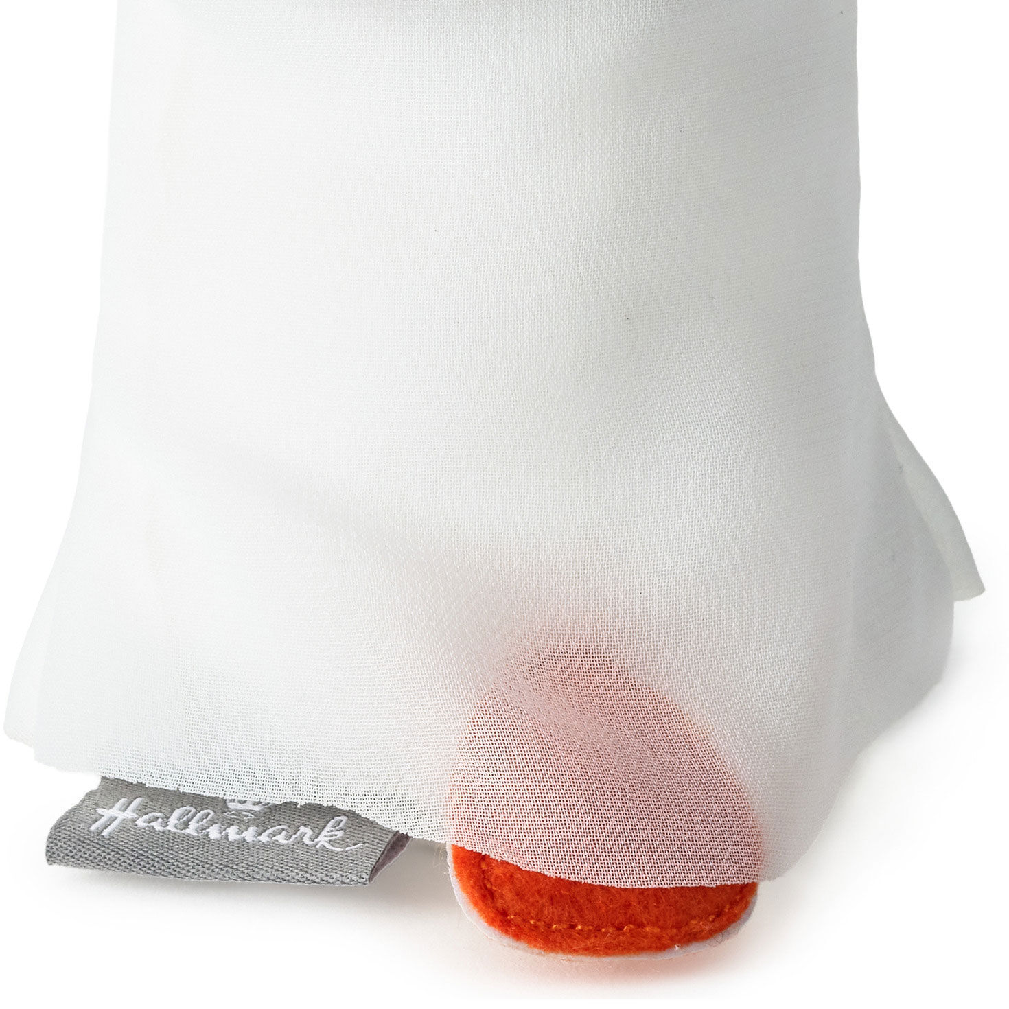 Halloween Ghost Zip-Along Plush Toy  image number 5