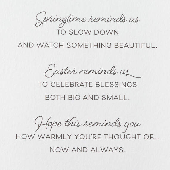Marjolein Bastin Springtime Flower Bouquet Easter Card, , large image number 2